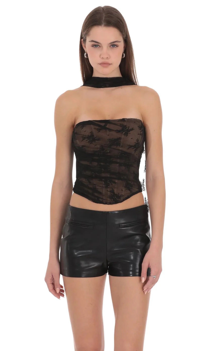 Lucia Scarf Top