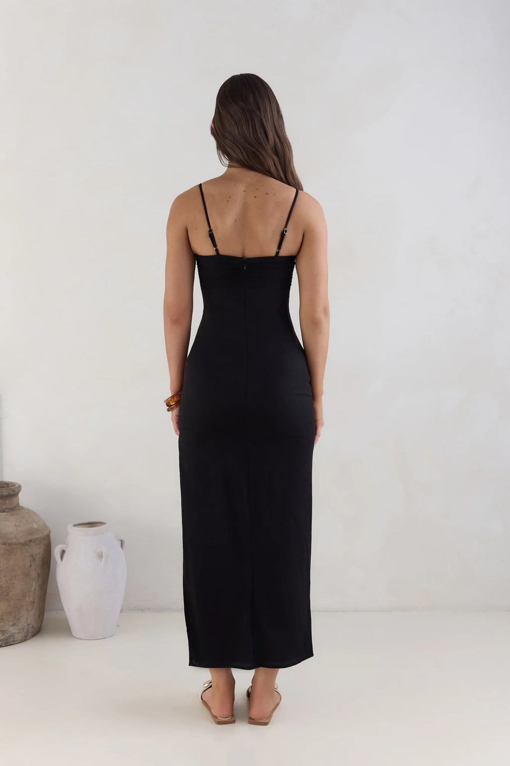 Marianna Midi Dress Black