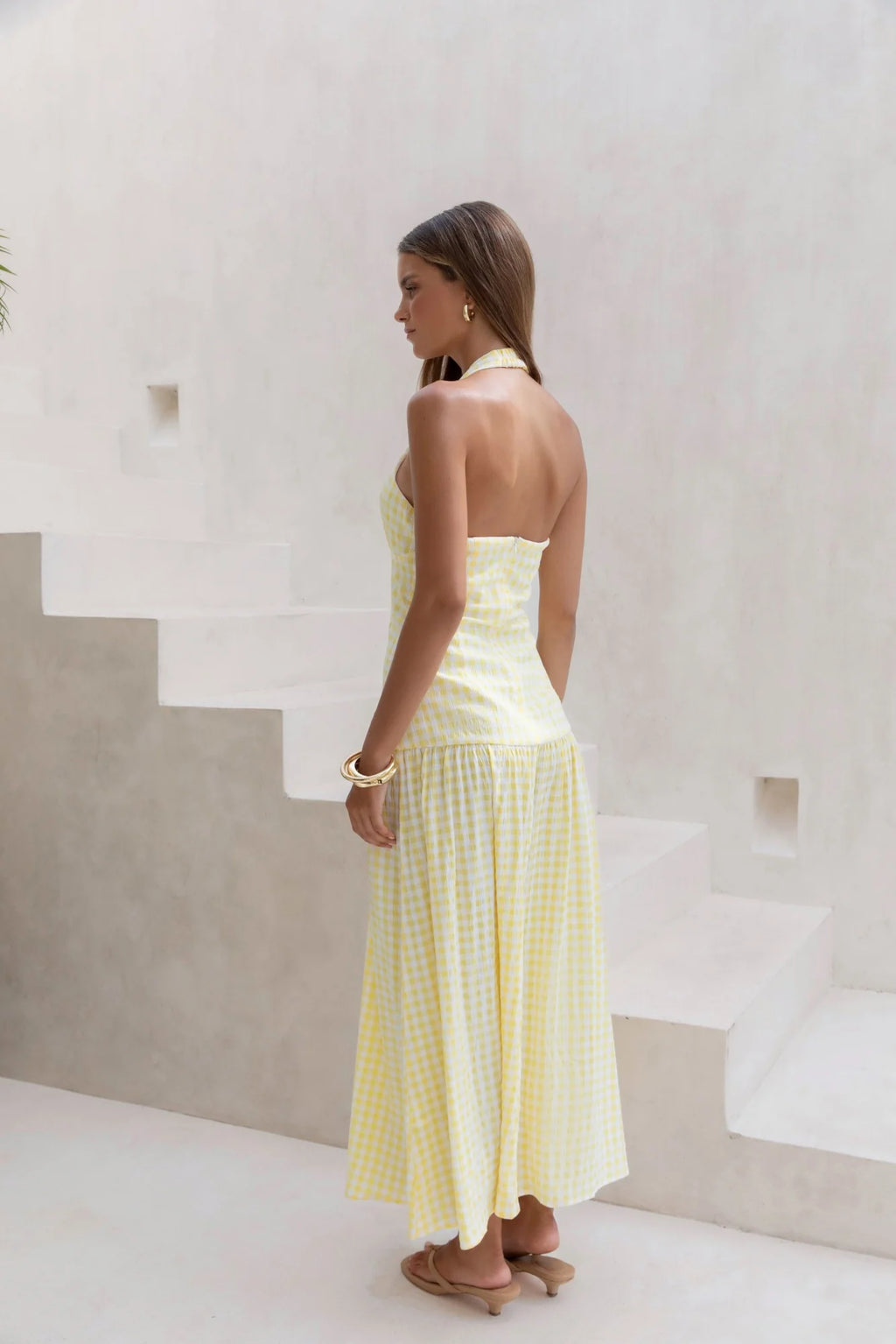 Calling Your Name Maxi Dress Yellow