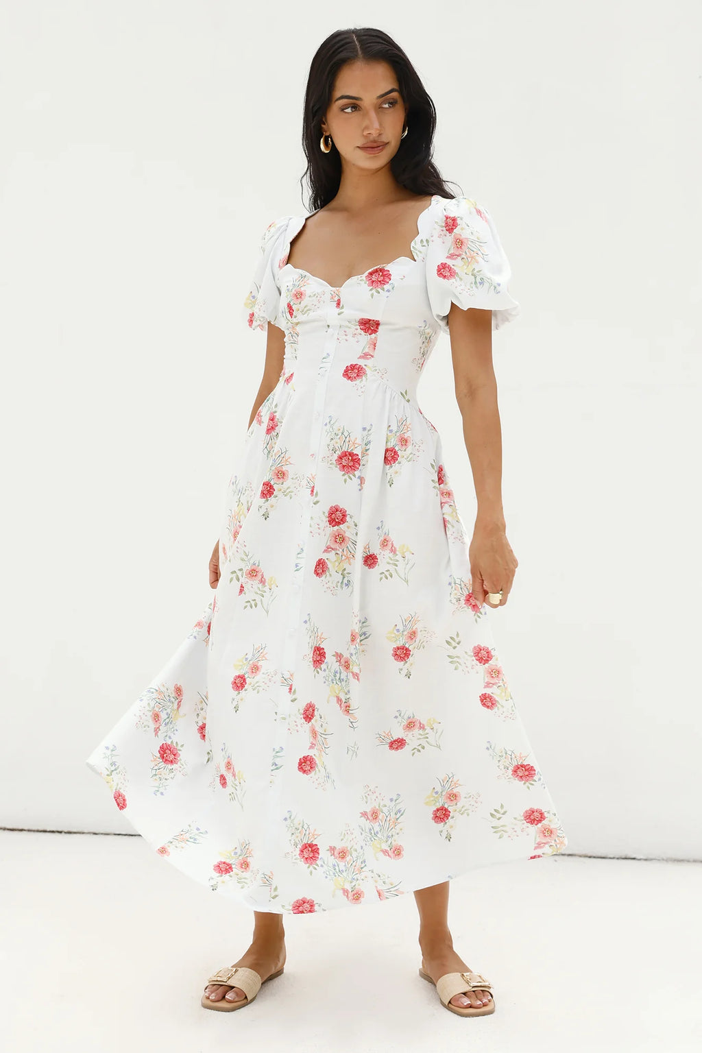 Heritage In Bloom Maxi Dress Floral