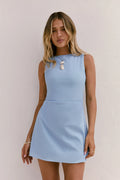 Amina Mini Dress Blue