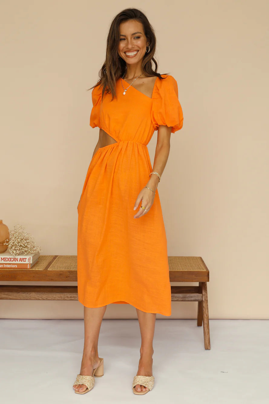 Eclipsed Midi Dress