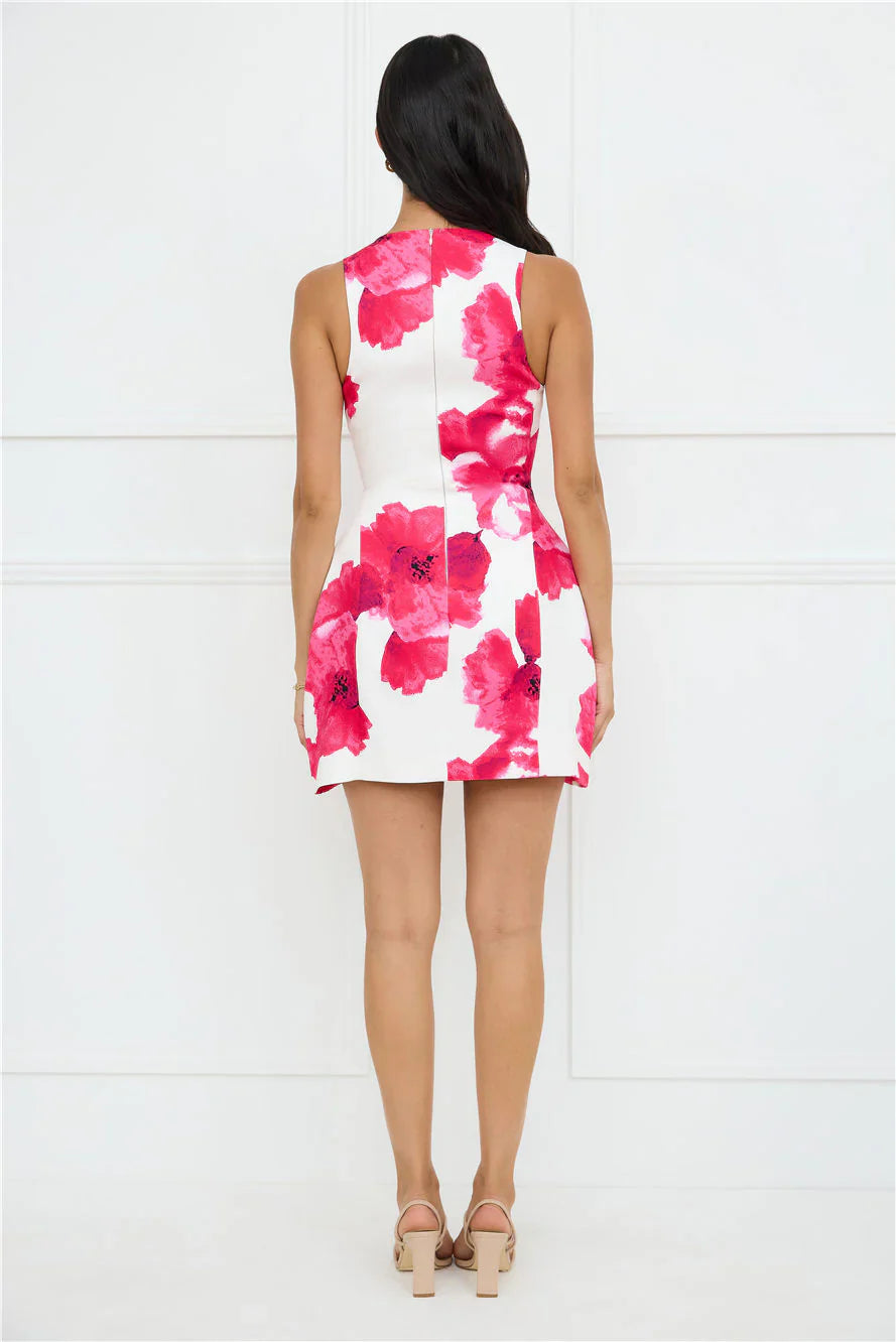 Cherry Sorbet Mini Dress Pink