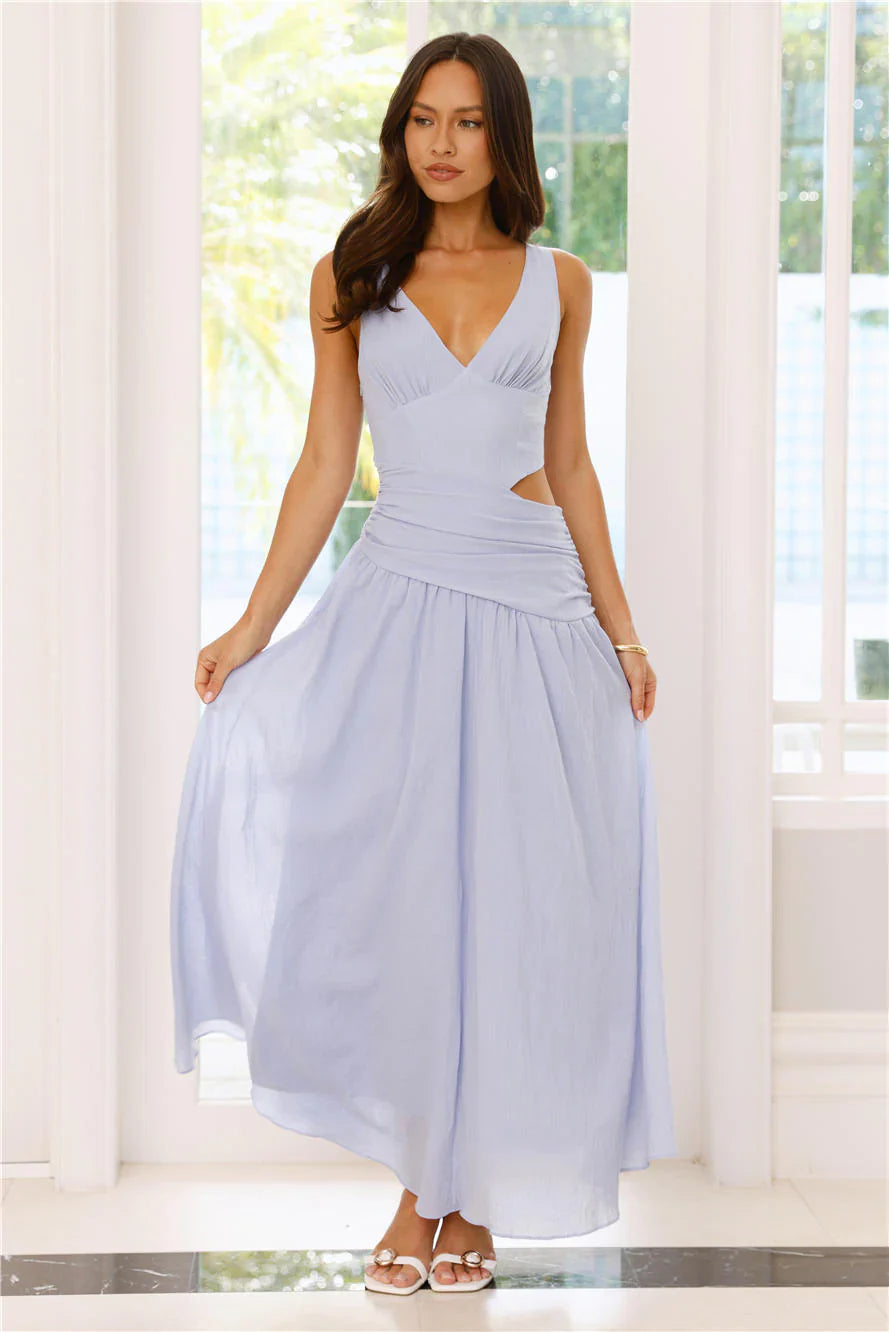Ballet Babe Maxi Dress Blue