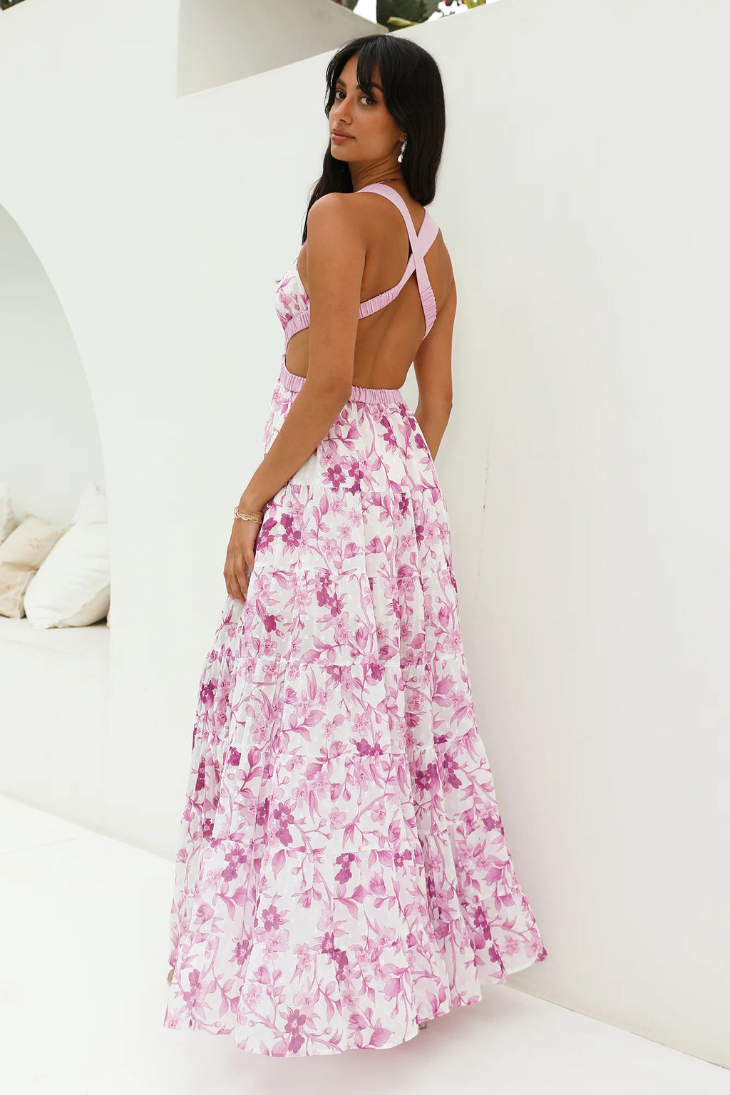 Fashion Forward Maxi Dress Purple