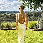 Seen For You Cowl Neck Satin Maxi Dress Green