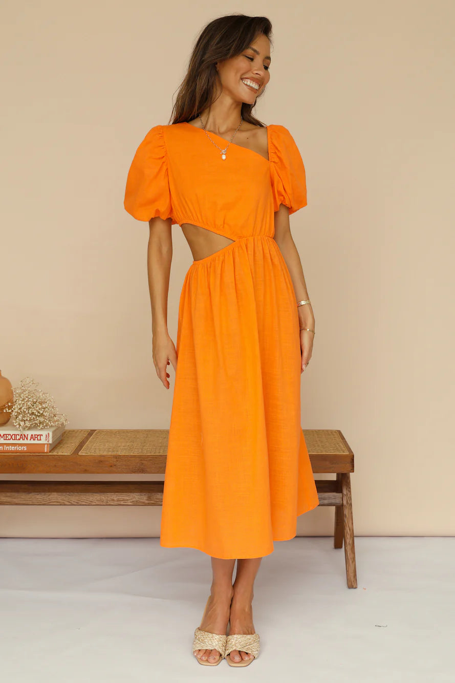 Eclipsed Midi Dress