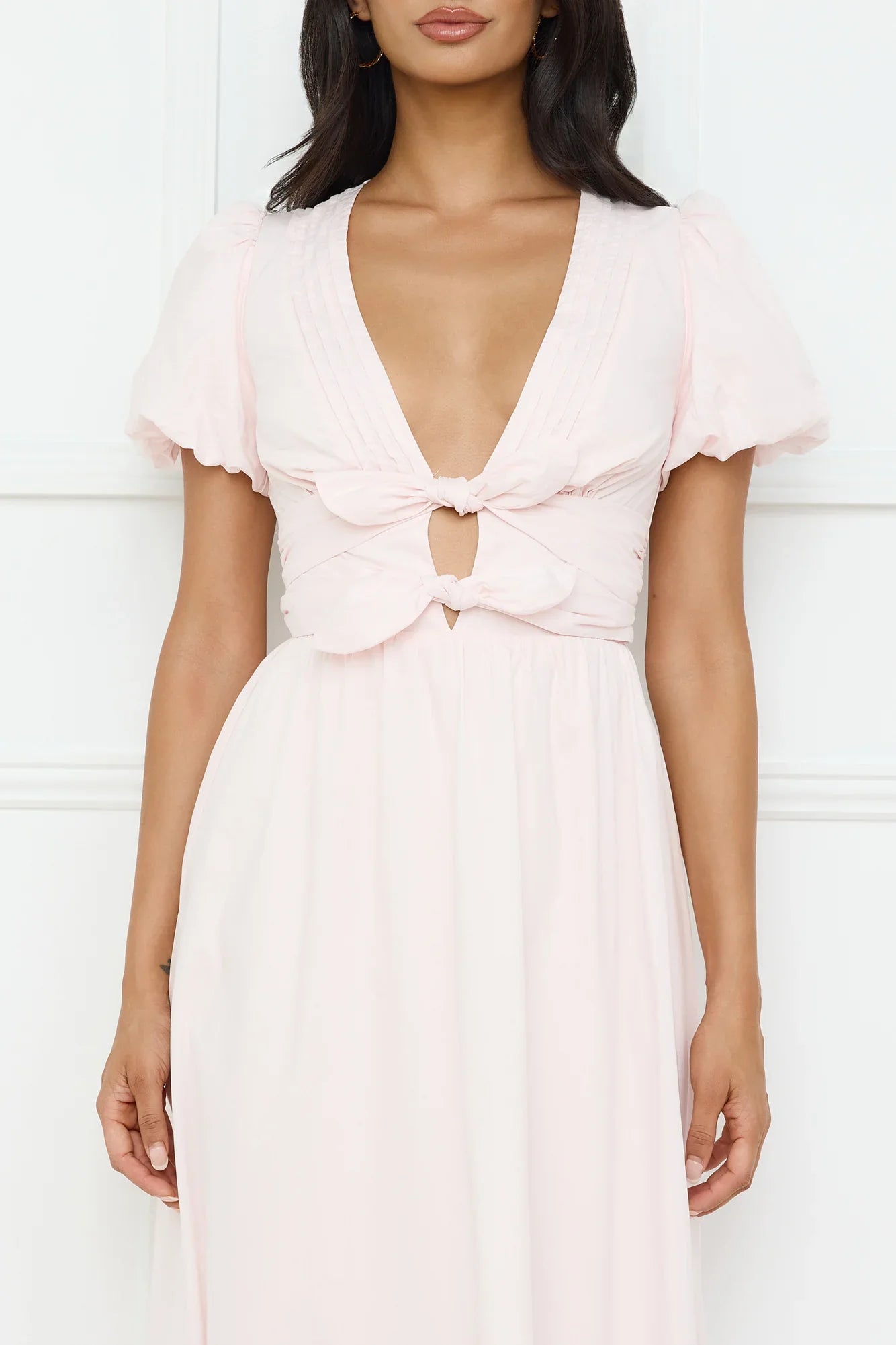 Peach Fizz Maxi Dress Pink