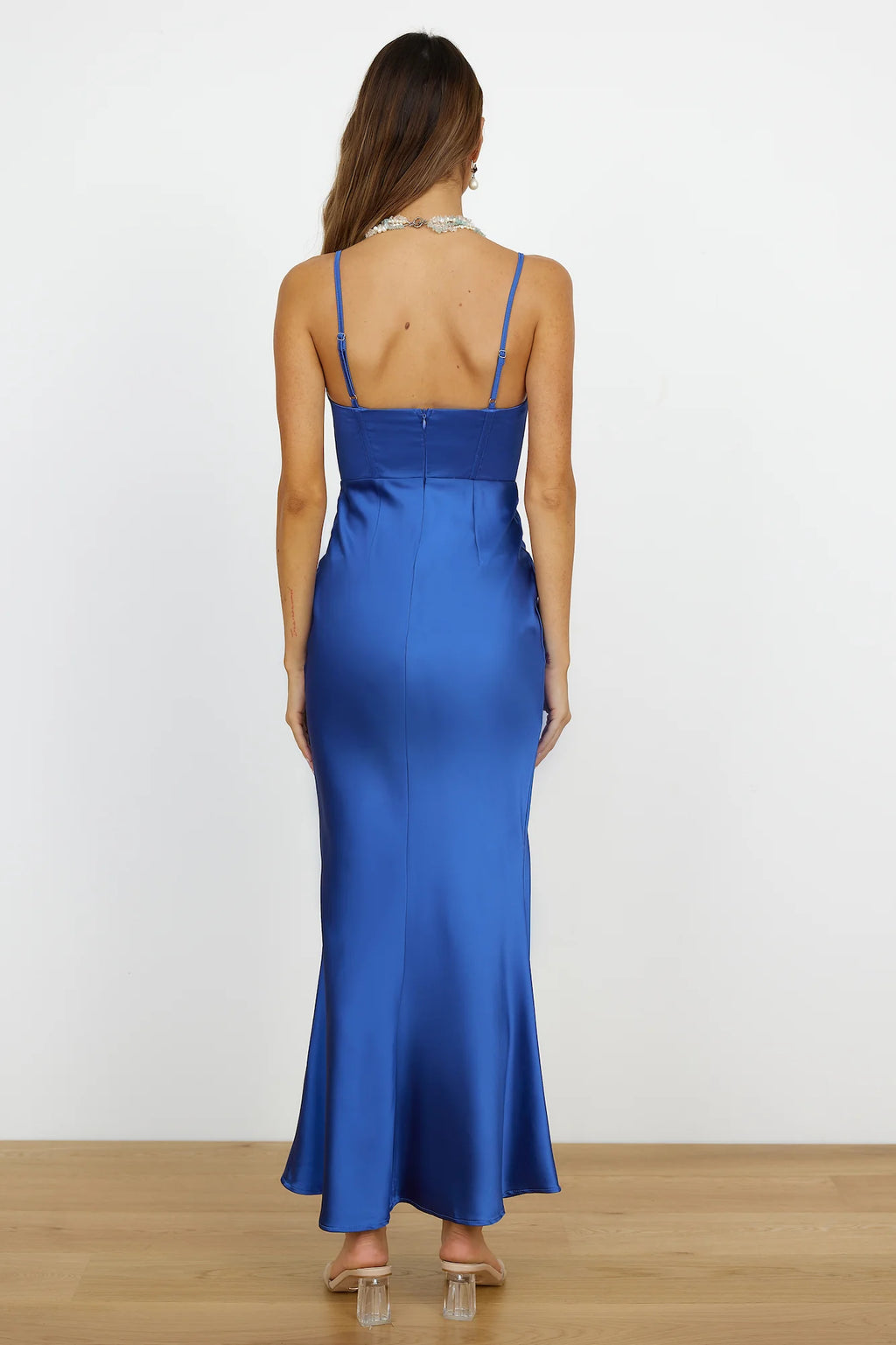 Lucky Moments Maxi Dress Blue