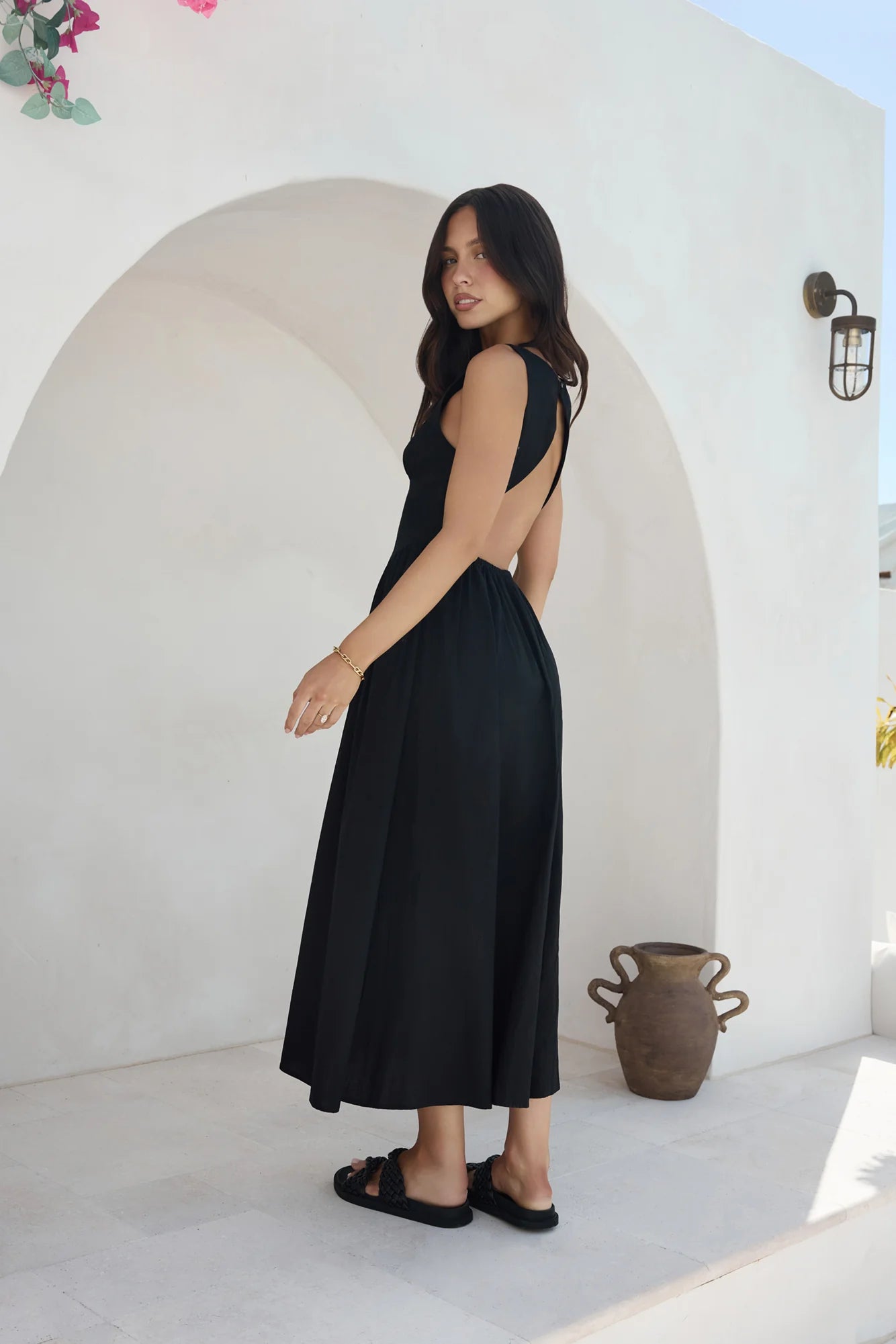 Chasing Daylight Maxi Dress Black