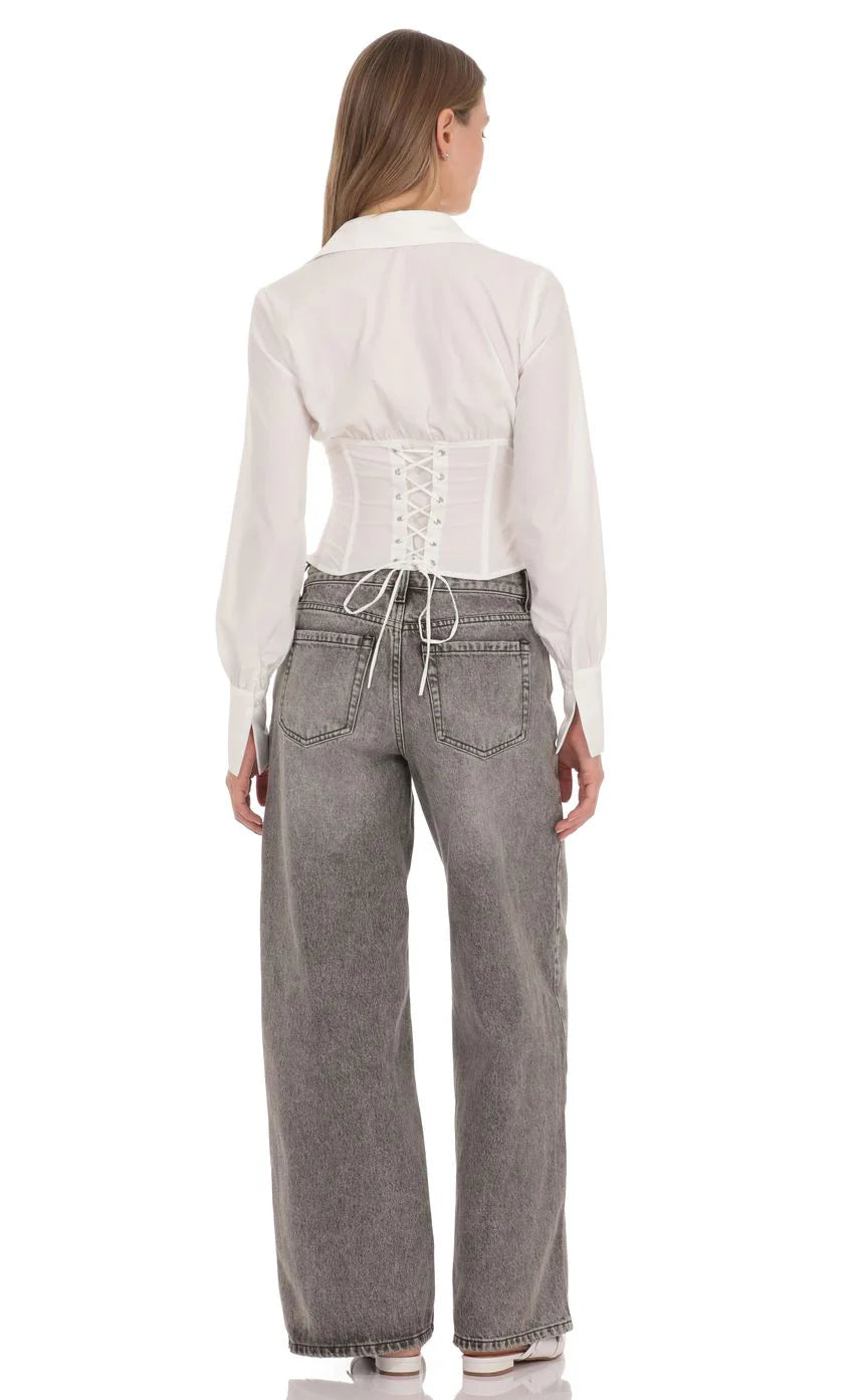 Aubrey Corset Top
