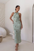 Tropic Whisper Maxi Dress Sage