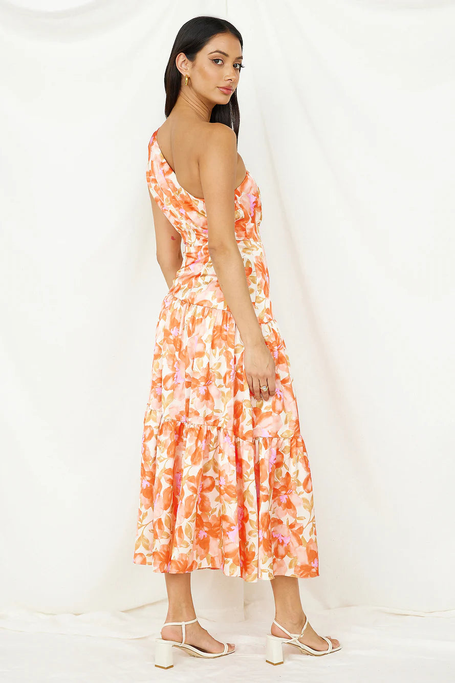 Dream Girl Maxi Dress Orange