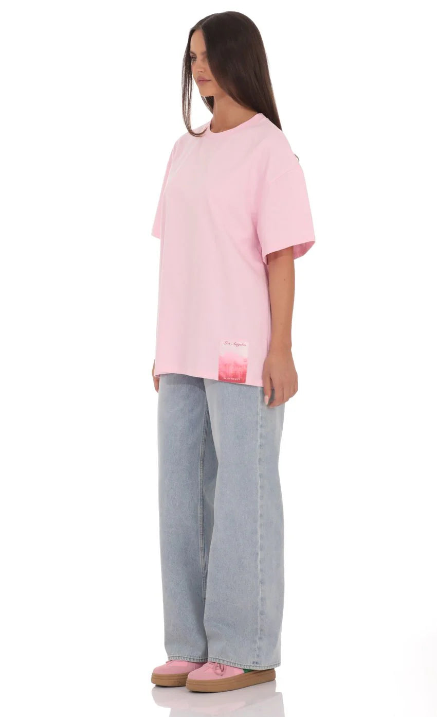 Graphic T-Shirt in Pink