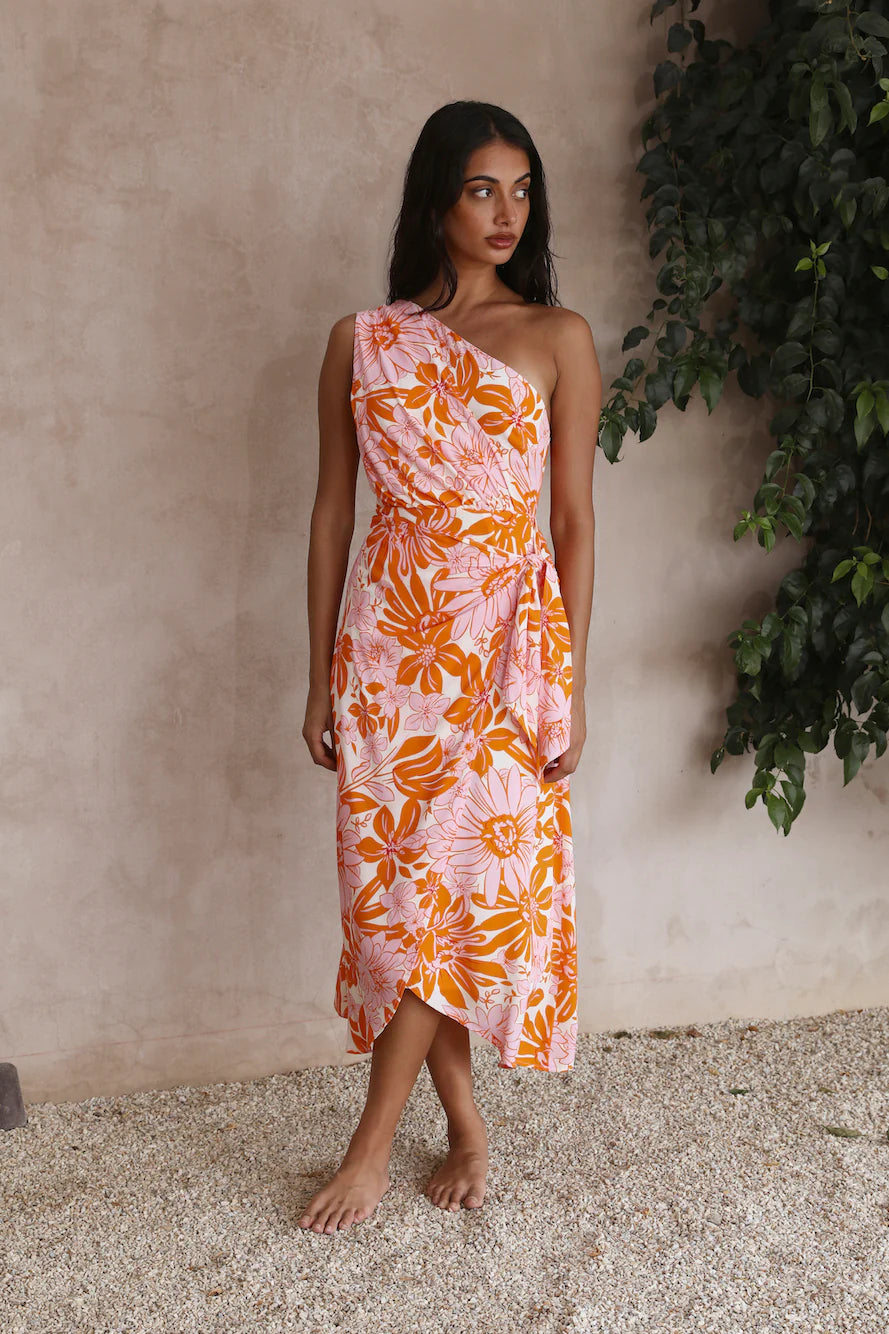 Blackbird Maxi Dress Floral