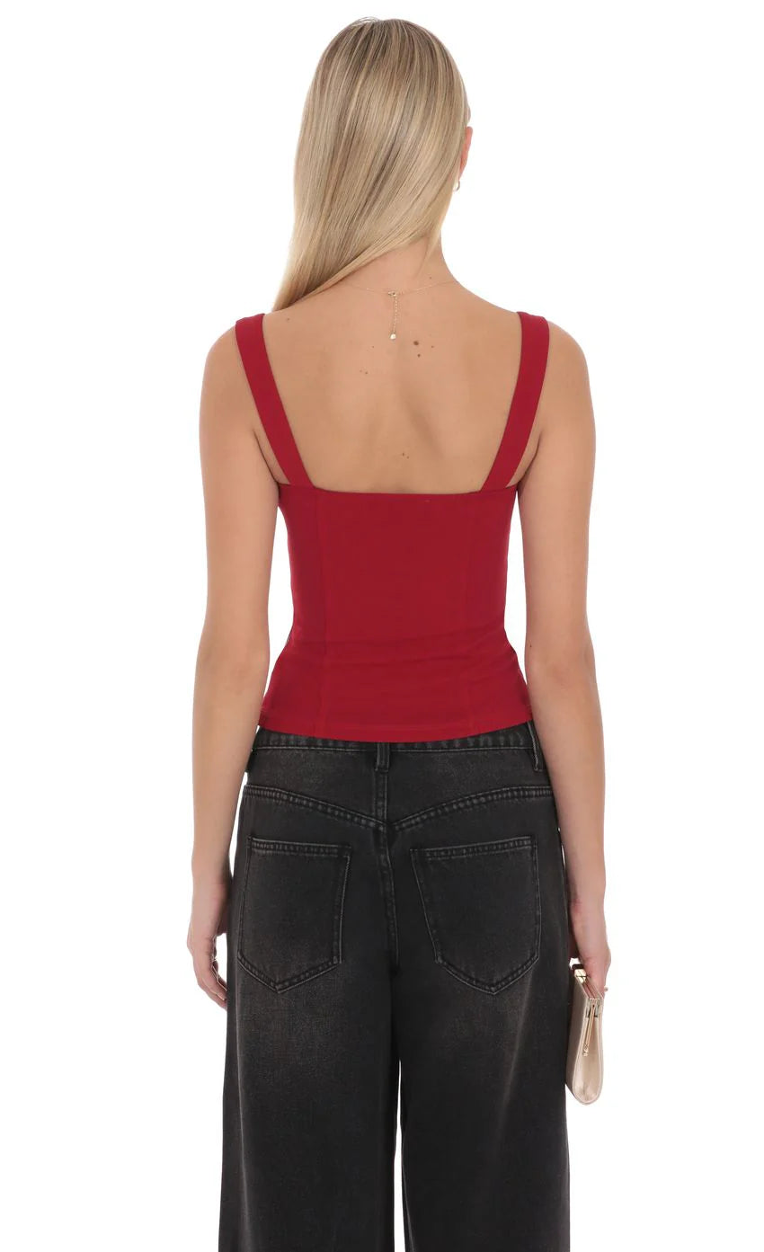 Sabrina Lace Top