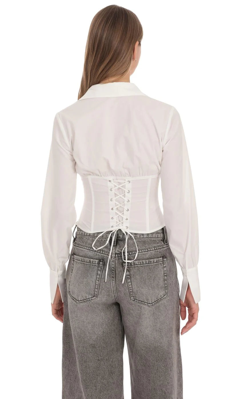 Aubrey Corset Top