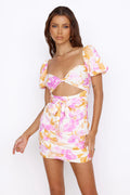 HELLO MOLLY Somewhere In The Tropics Mini Dress Floral