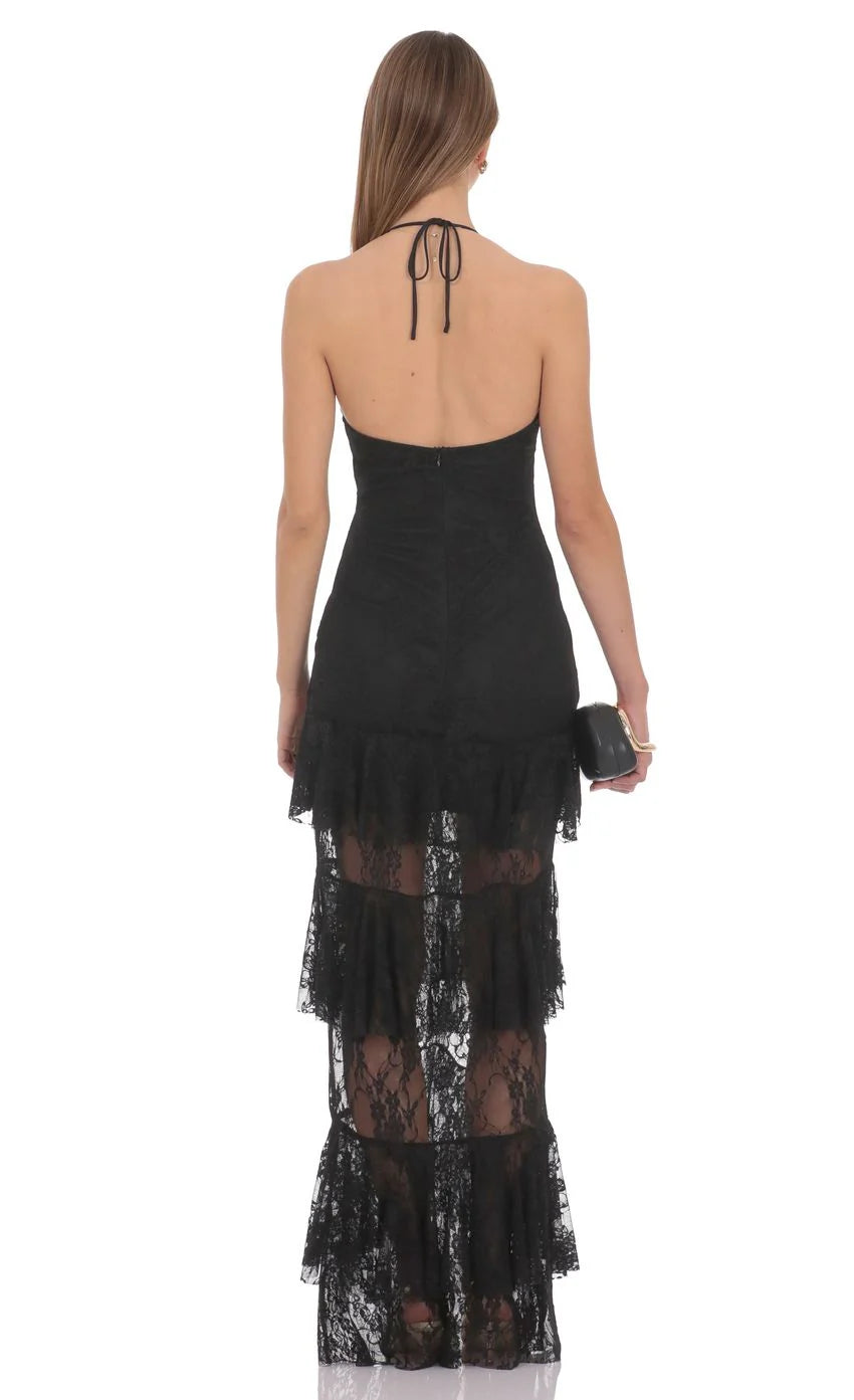 Geneva Lace Maxi Dress