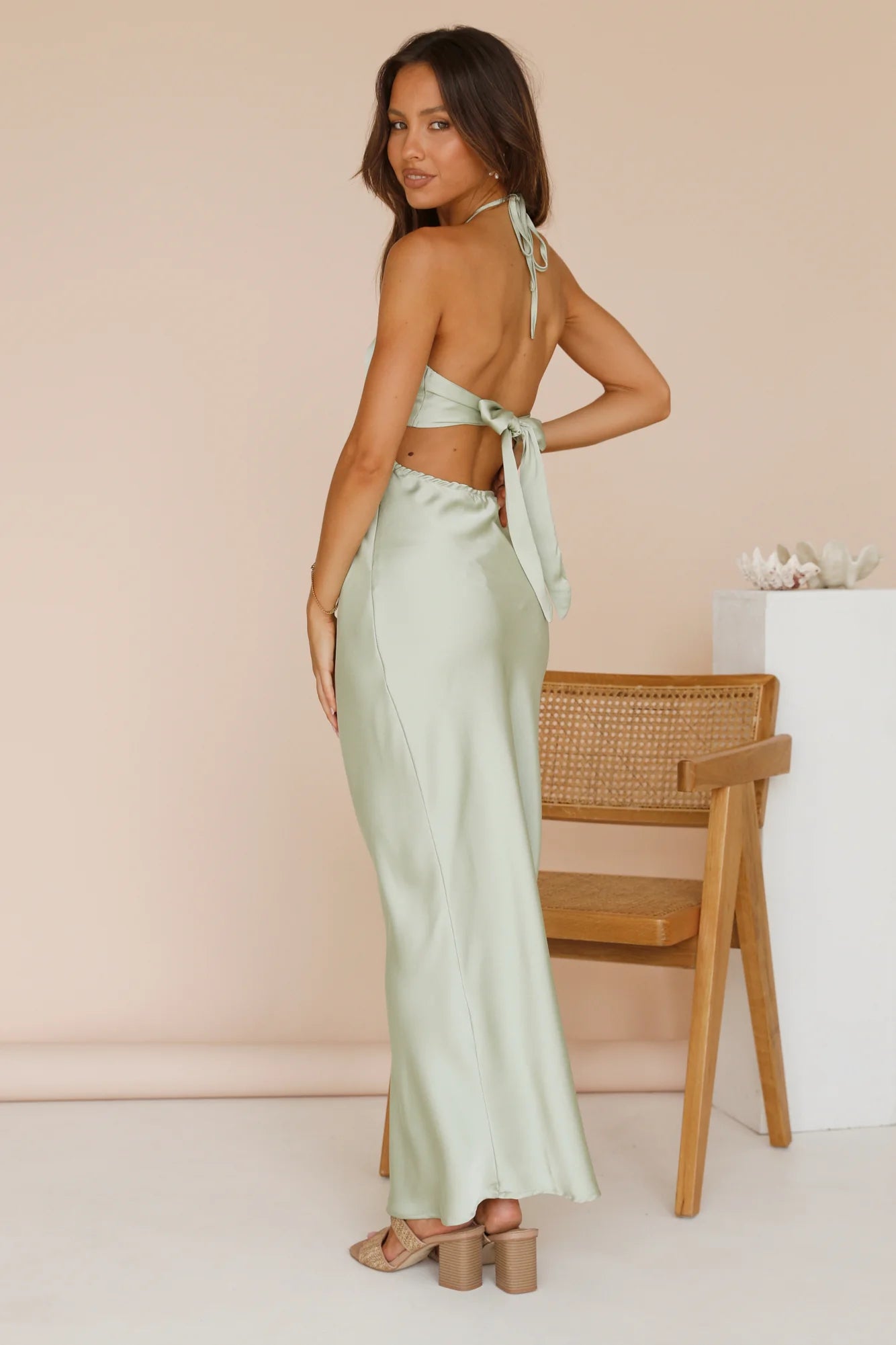 Soul Voices Maxi Dress Green