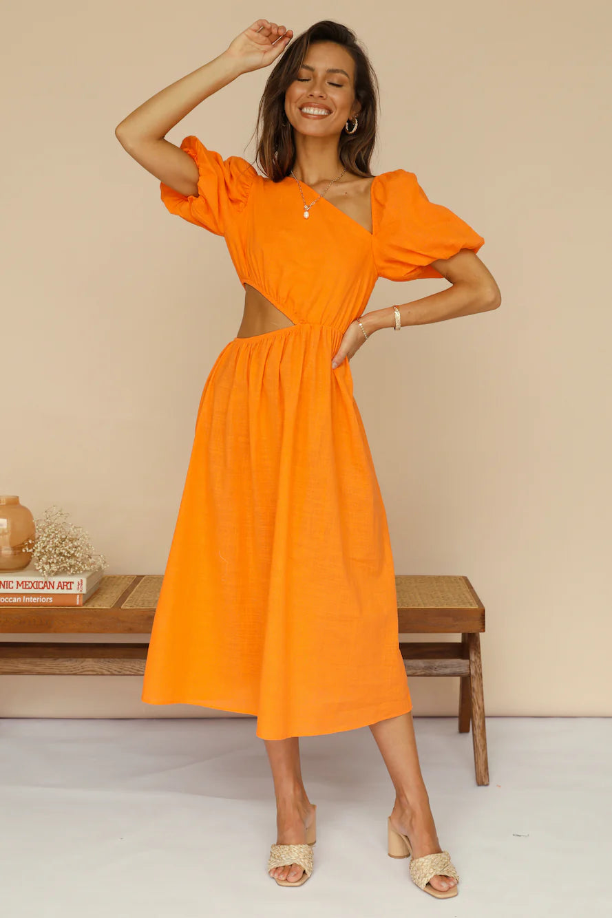 Eclipsed Midi Dress