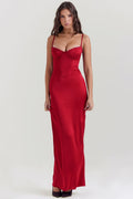 ruby corset maxi dress