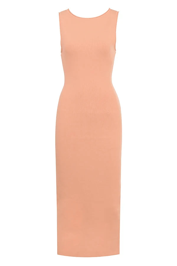 sorbet knit maxi dress - sale