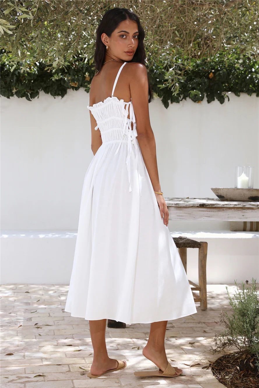 Home To You Maxi Dress White
