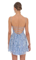 Helena Embellished Mini Dress