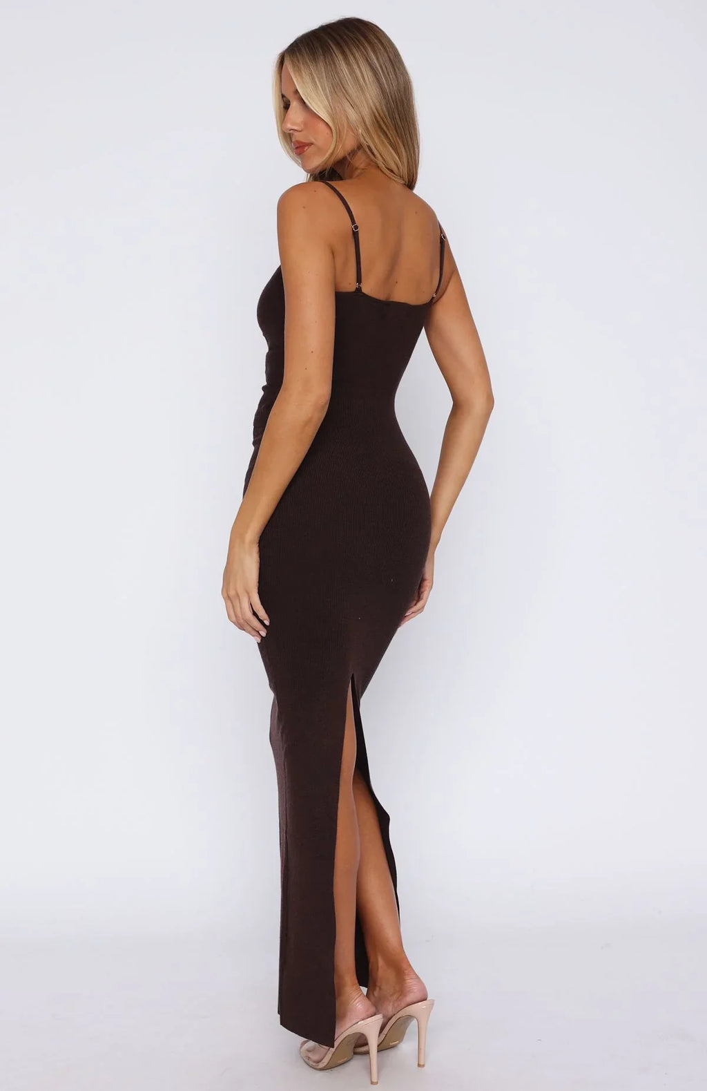 Break It Off Maxi Dress Espresso