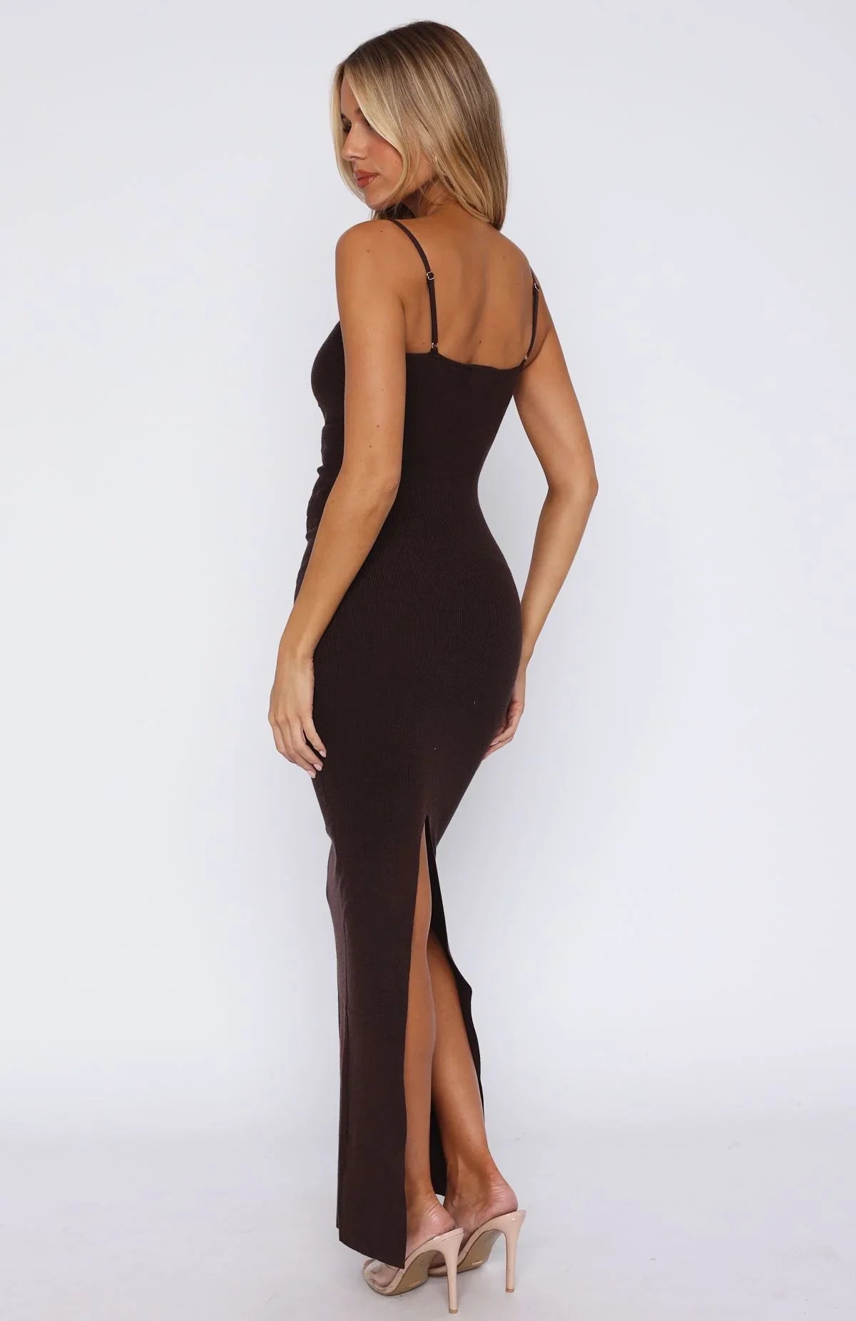 Break It Off Maxi Dress Espresso
