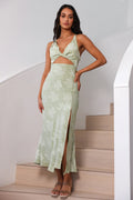 Expectations Maxi Dress Green