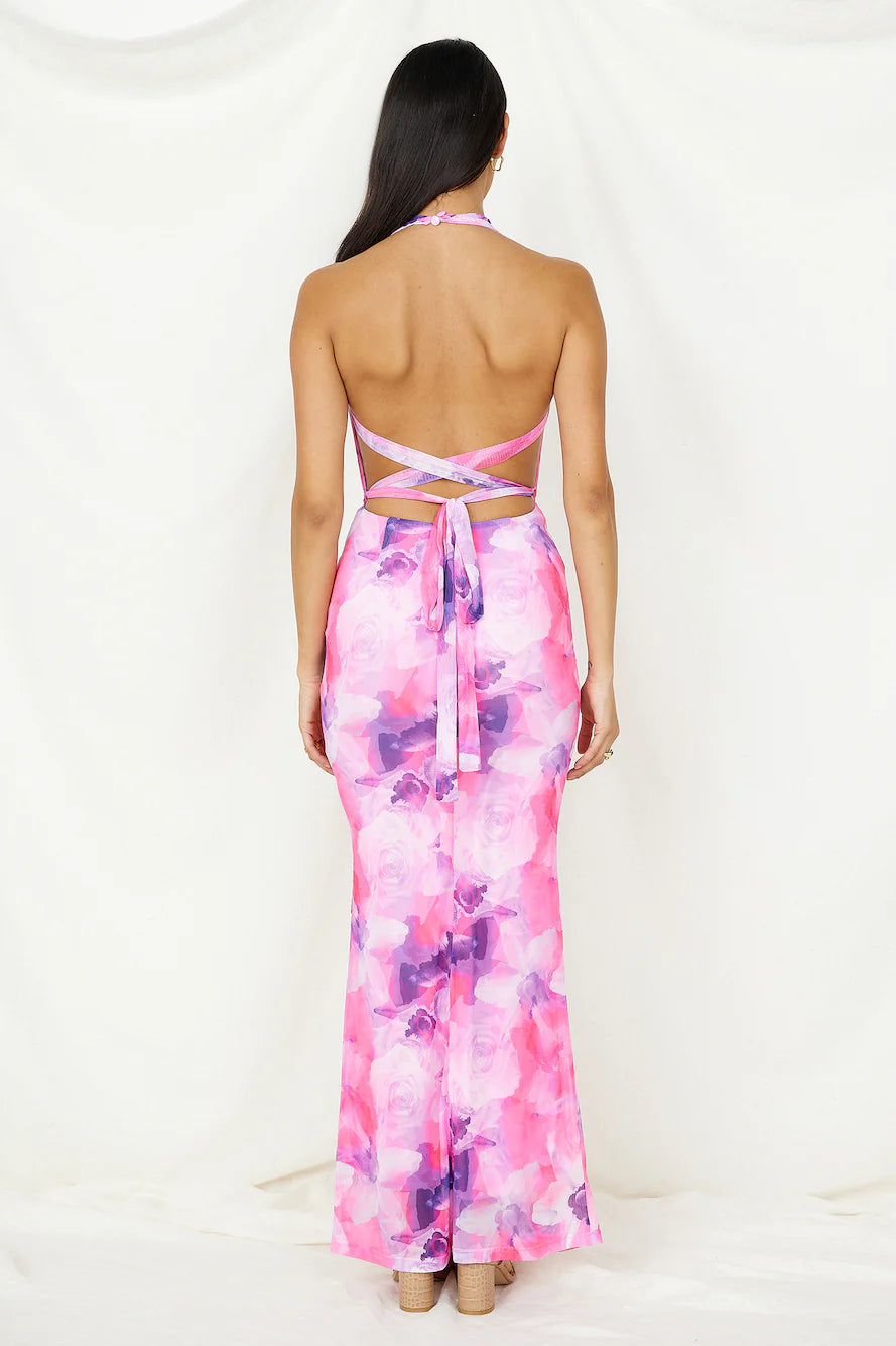 Adalynn Maxi Dress Pink