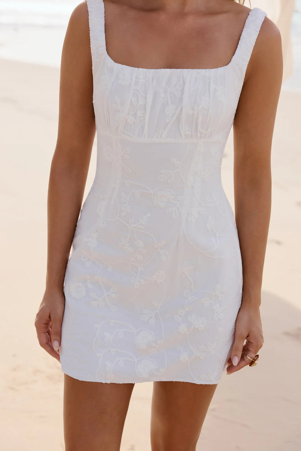 Better For You Mini Dress White
