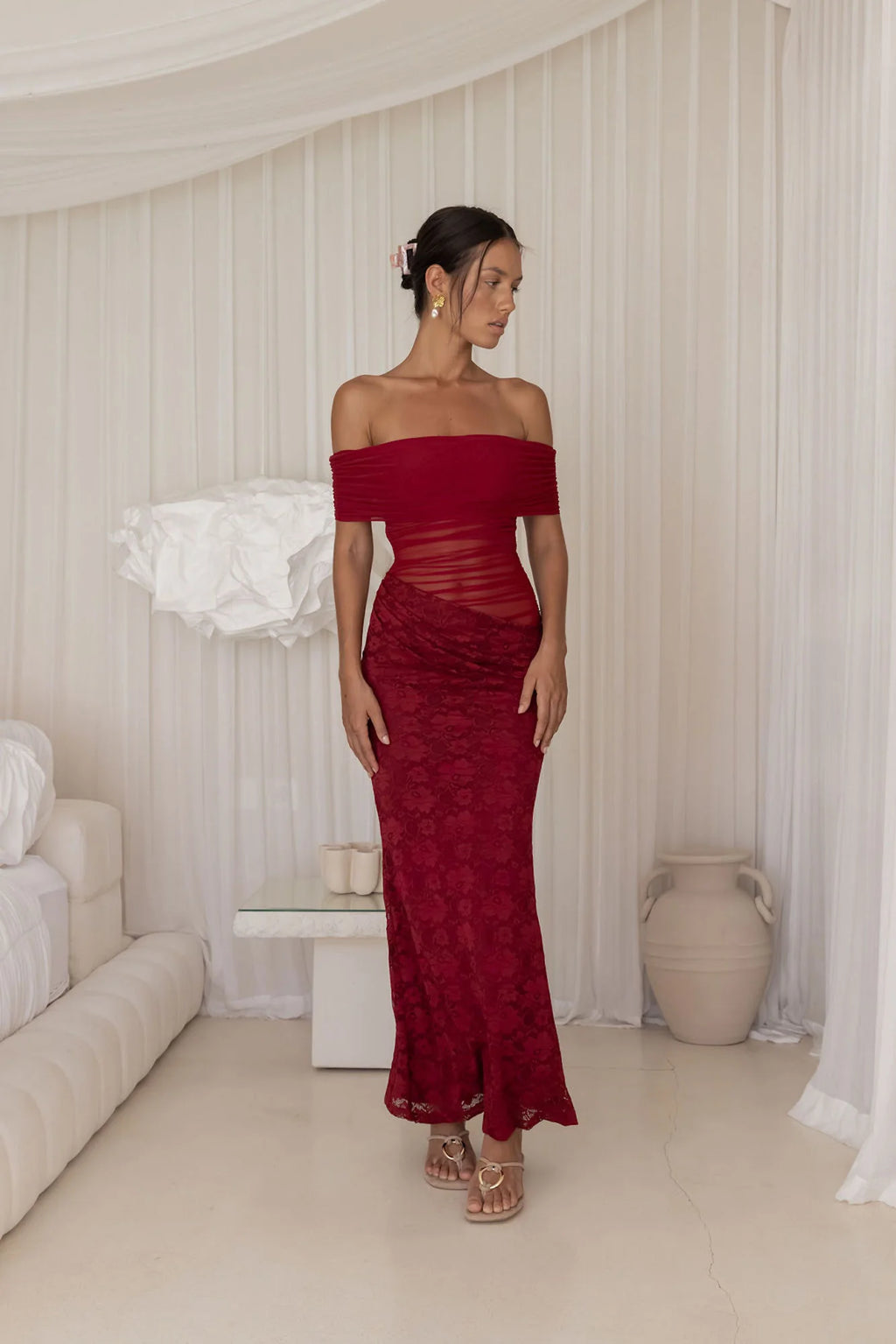 Emery Maxi Dress Plum
