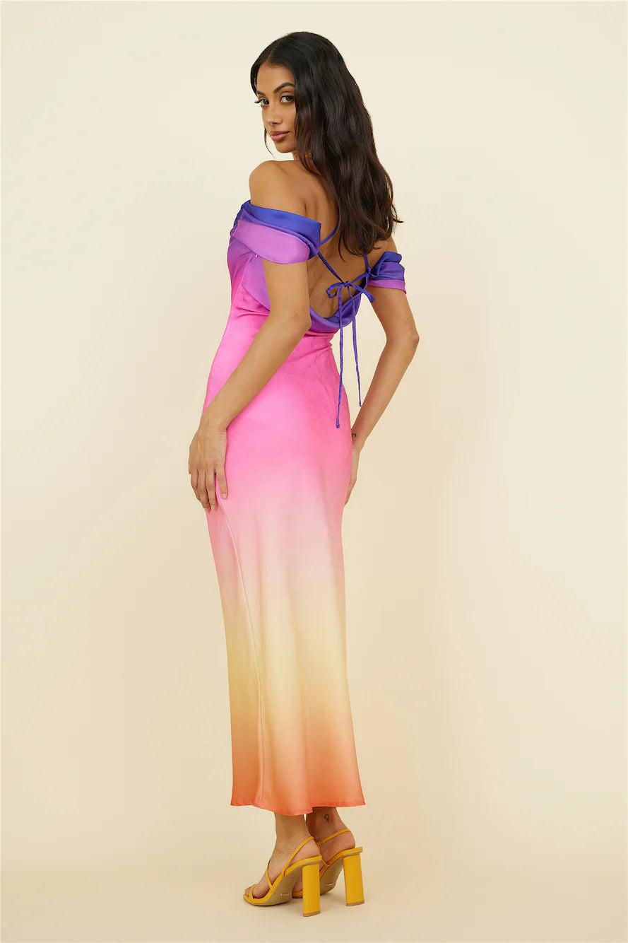 Play My Ace Maxi Dress Multi