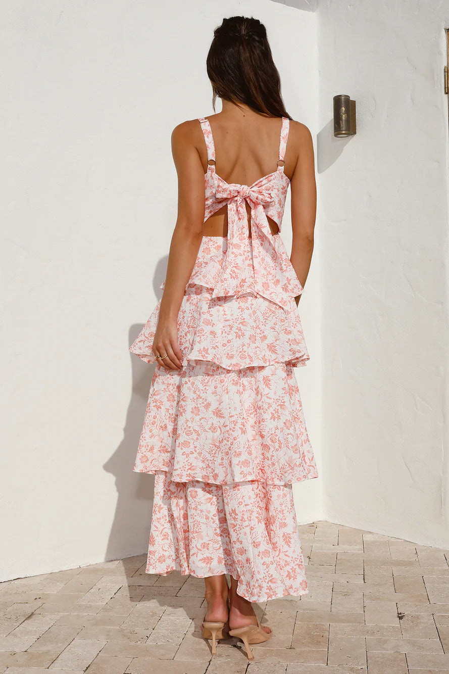 Misunderstood Maxi Dress Orange