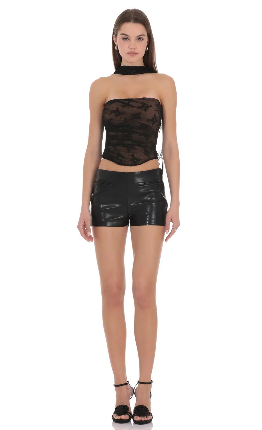 Lucia Scarf Top