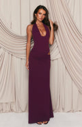 Twilight Temptation Maxi Dress Plum