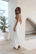 Warmth Of Love Maxi Dress White